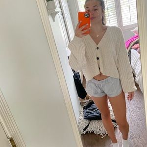 American Eagle cropped cardigan